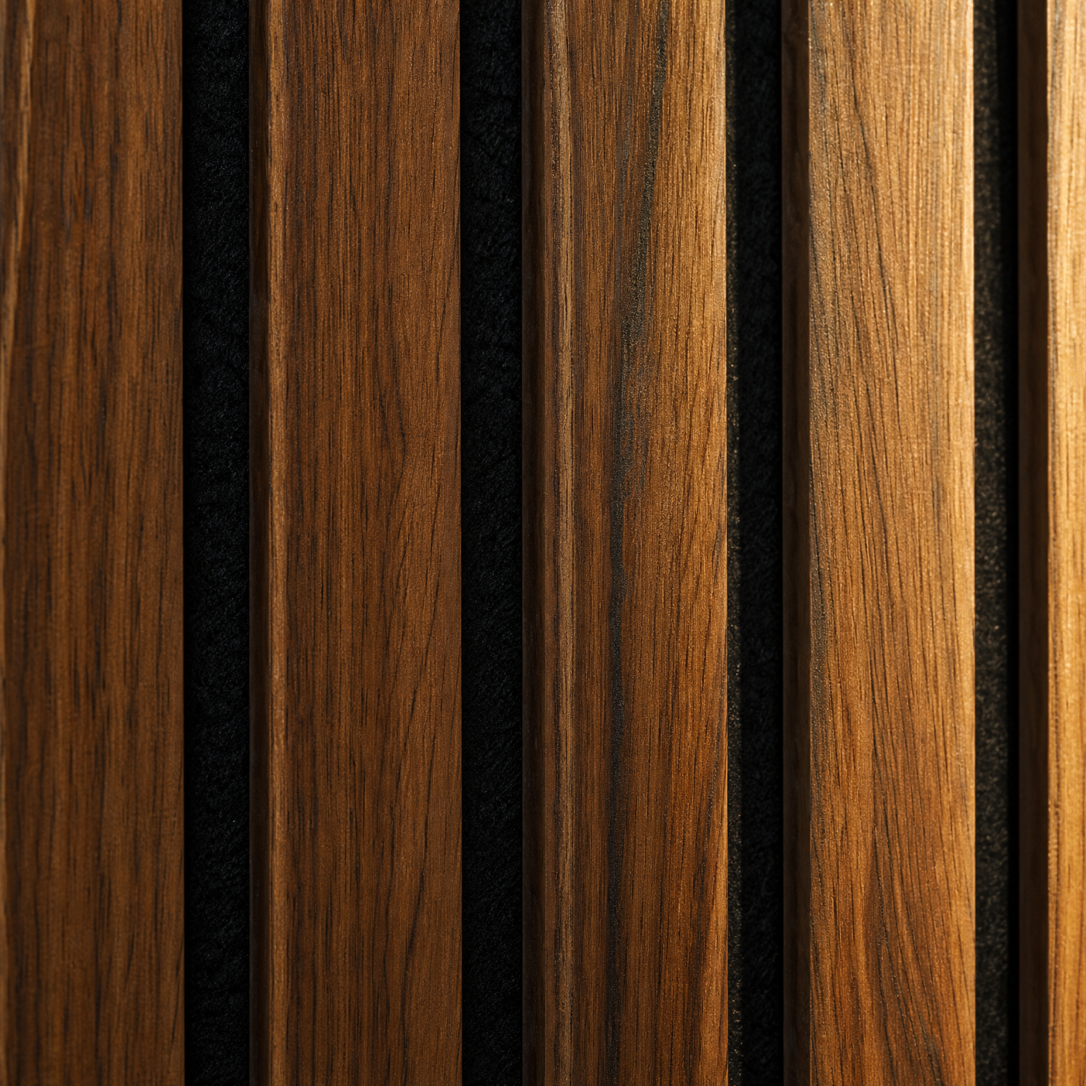 Windsor Walnut Acoustic Wall Panel — XL 270 × 110 cm